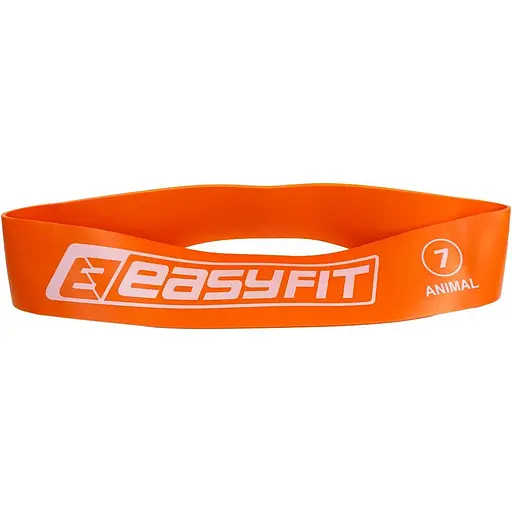 Гумка для фітнесу EasyFit №7 помаранчева (EF-1813-7) - фото 1
