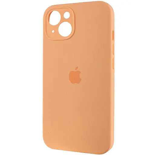 Чехол Epik Silicone Case Full Camera Protective (AA) для Apple iPhone 13 (6.1) Оранжевый/Cantaloupe - фото 3