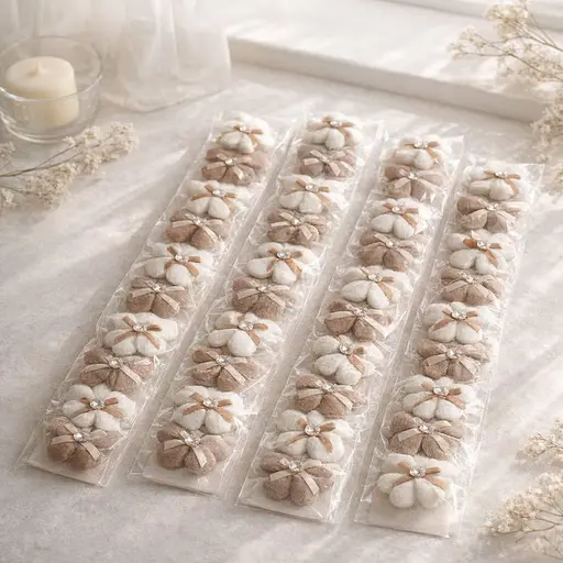 Декоративні елементи м'якою текстурою та зручним кріпленням для волосся 10 in - фото 1