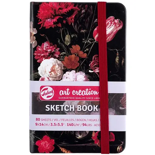 Блокнот для графики Royal Talens Art Creation 140г/м2 80л Натюрморт с цветами - фото 2