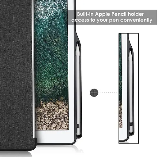 Чехол-книжка для iPad Pro 12,9" (1-го поколения/2-го поколения) с держателем для Apple Pencil | ProCase - фото 7