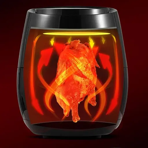 Мультипіч Sokany LQ-3502B (Аерофритюрниця, Аерогриль, Запікання) - фото 4