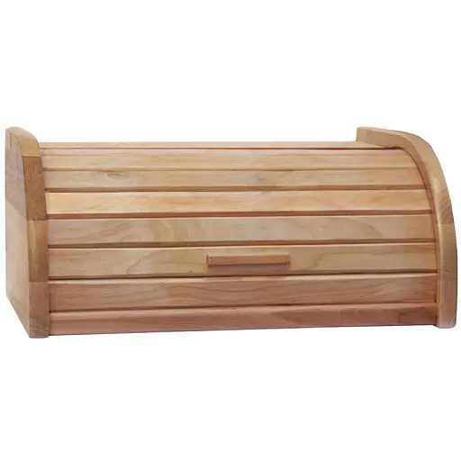 Уценка. Хлебница деревянная Mazhura 40.5x30.5x20.5 см бежевая (mz502876) - фото 1