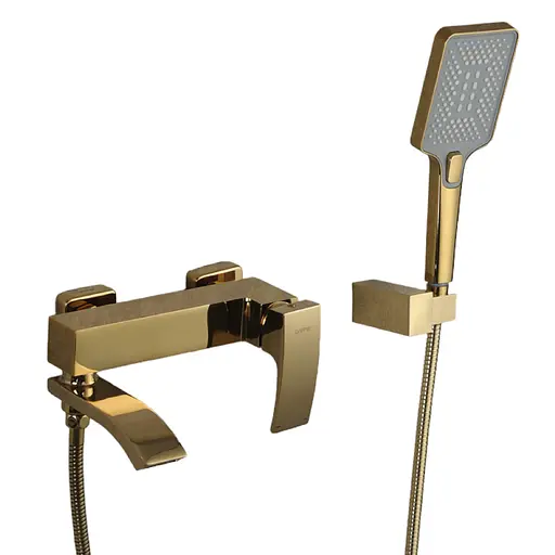 Смеситель для ванны Gappo G3207-3 Золотой - фото 1