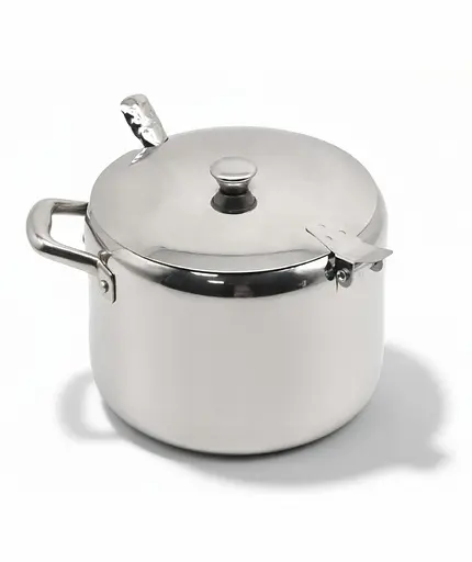 Цукорниця з ложкою нержавіюча сталь BRAVO CHEF 9.5 см (BC-5101/9.5) - фото 2