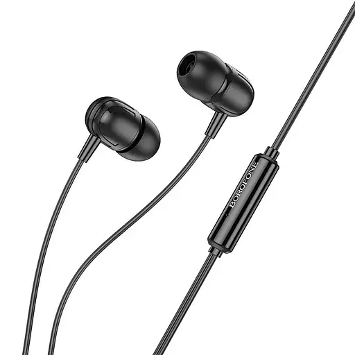 Навушники BOROFONE BM77 Type-C Delicious universal digital earphones with microphone Black - фото 2