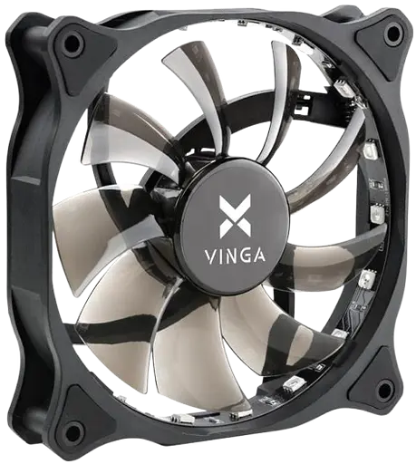 Вентилятор Vinga RGB fan-01 Black