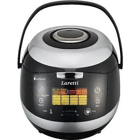 Багатофункціональна універсальна мультиварка Laretti LR-MC7132 5 л 16 програм з антипригарним покриттям - фото 1
