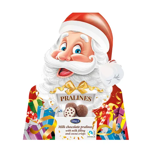 Молочні цукерки праліне Only Santa Claus 100 г