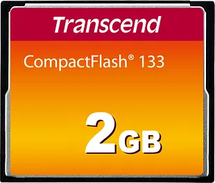 Карта памяти Transcend 2GB Compact Flash CF 133X (TS2GCF133) - фото 1