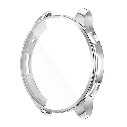 Комплект Tamister для годинника Amazfit GTR4 сріблястий (чохол + металевий ремінець 22 мм) - фото 3