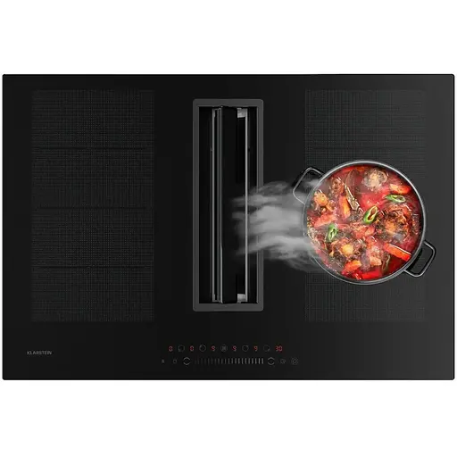 Варочная поверхность индукционная с вытяжкой Klarstein Chef-Fusion DownAir (10045557)