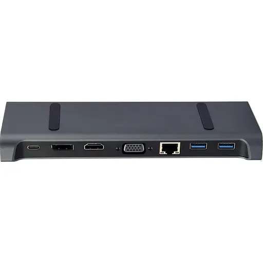 USB-Хаб Cablexpert A-CM-COMBO9-02, USB Type-C 9-в-1 (A-CM-COMBO9-02) - фото 1