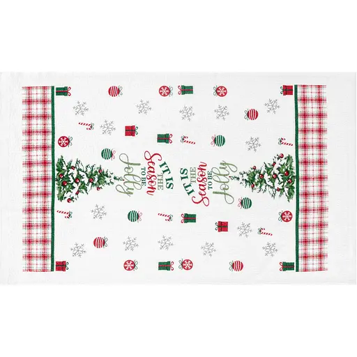 Набір рушничків для кухні Ardesto Christmas Tree 38 x 63 см 2 шт. зелений (ART3863HT) - фото 3