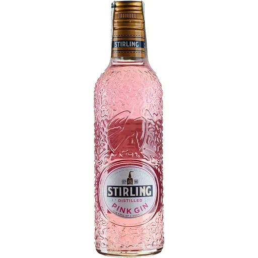 Джин Stirling Pink Gin 37.5% 0.35 л - фото 1