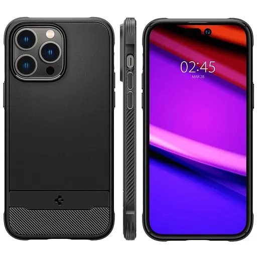 Оригінальний протиударний чохол Spigen Rugged Armor MagSafe для Iphone 14 Pro Max (6.7") Matt Black ACS04812 - фото 17