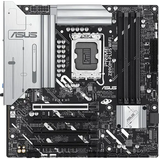 Материнська плата Asus Prime Z890M-PLUS WIFI s1851 Z890 4xDDR5 M.2 HDMI DP Wi-Fi mATX