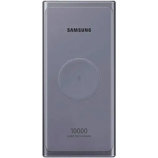 Внешний аккумулятор Samsung Wireless 10000mAh Gray (EB-U3300XJEGEU) [101849] - фото 2