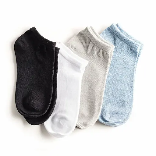 Набір шкарпеток короткі літні безшовні дихаючі якісні ORGANIC cotton носки JILL ANTONY 4, 42-43 - фото 1