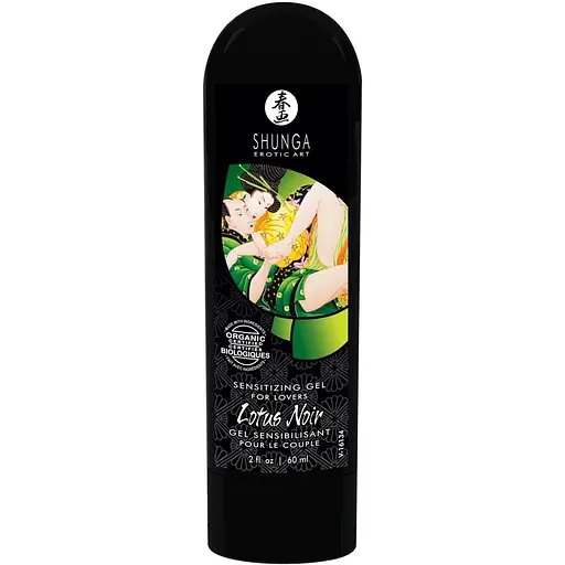 Збуджувальний гель унісекс Shunga Lotus Noir 60 мл - фото 2