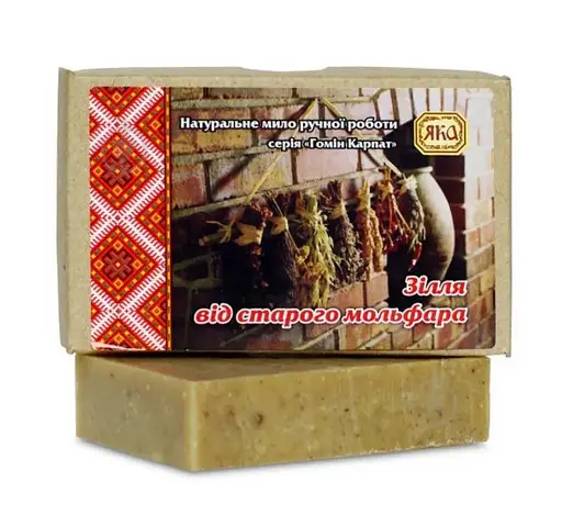 Мило туалетне ручної роботи Зілля Старого Мольфара ЯКА 75 г - фото 1