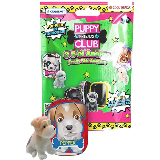 Фігурка-сюрприз Cool Things серії Puppy Club Цуценята з 5-ої авеню (PC059)