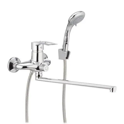 Смеситель для ванны Cron Hansberg 007 CR0180 Хром - фото 1