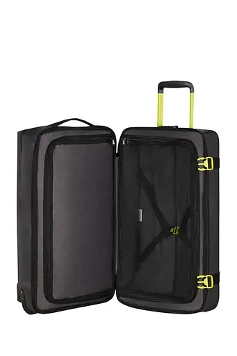 Дорожная Сумка На Колесах American Tourister URBAN TRACK BLACK/LIME 68x40x38,5 MD1*19202 - фото 5
