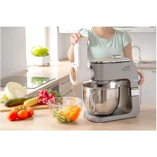 Кухонна машина Sencor Paul 1 1700Вт метал - фото 10