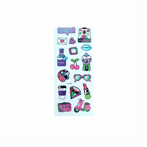Наліпки дитячі 12 дизайнів 12 шт. (762817ML) - фото 5