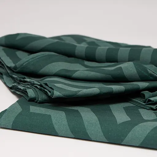 Простирадло Moon&Star Emerald Maze Бязь Gold Люкс 110х160 см - фото 1