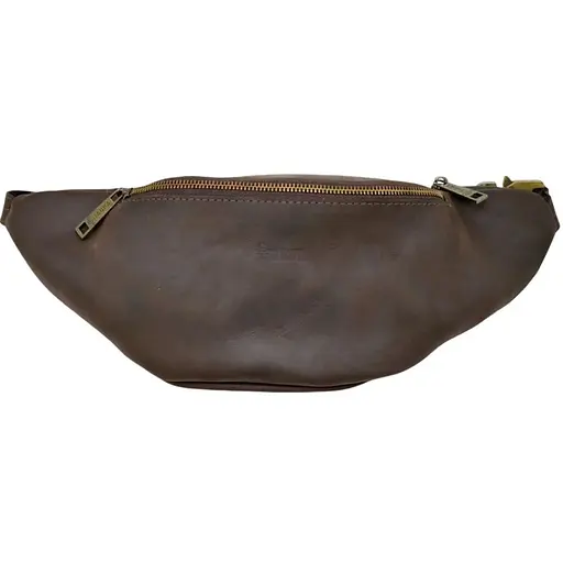 Жіноча шкіряна сумка-бананка Tarwa 33х11.5х8 см sum0026350 - фото 1