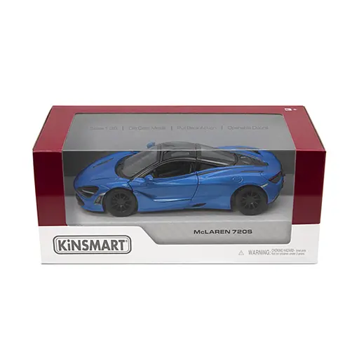 Металлическая инерционная легковая модель McLaren S 5", открывающиеся двери (В ассортименте) - фото 2