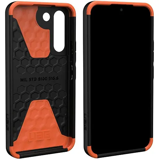 Оригінальний протиударний чохол UAG Civilian Samsung Galaxy S22 Plus (6.6") Olive 21343D114040 - фото 8