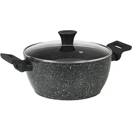 Кастрюля Flonal Pietra Lavica с крышкой 4,3 л (PLICV2480) - фото 1