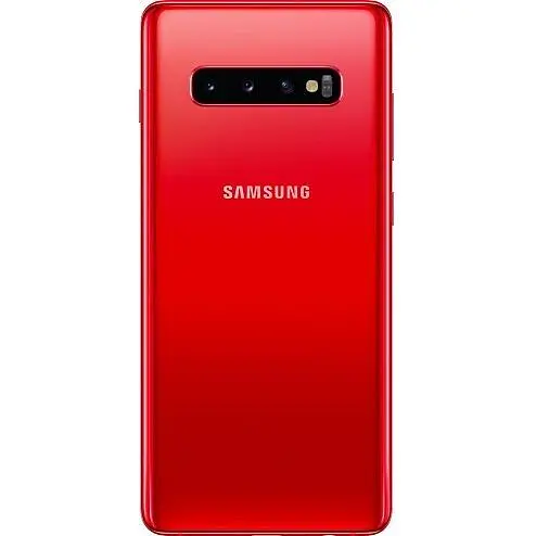 Смартфон Samsung S10 + PLUS 8/128Gb SM-G975U 1SIM Red - фото 2