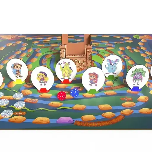 Настільна гра "Врятуй монстрика" Bombat 0045 ігрове поле, жетони - фото 4