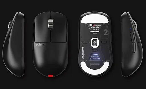 Мышь PULSAR X2H eS Size2 4K Black (PX2HES21) - фото 4