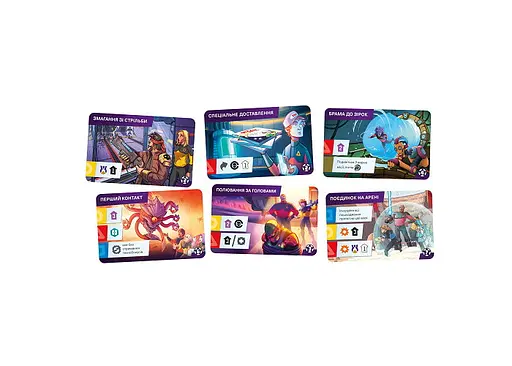 Настільна гра Lords of Boards Капітани Зорельотів (Starship Captains) (укр.) (LOB2210UA) - фото 5