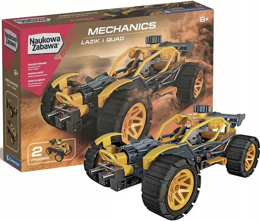 Інтерактивний конструктор 2 в 1 Ровер і квадроцикл - Clementoni 50796