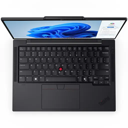 Ноутбук Lenovo ThinkPad T14s Gen 5 з процесором Intel Core Ultra 7 155U pana la 4.8GHz, 14" WUXGA, IPS, 16GB LPDDR5x RAM, 512GB SSD, Intel® графікою, Windows® 11 Pro, чорний, 3-year, Couri - фото 4