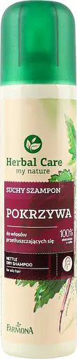 Шампунь сухий для жирного волосся Farmona Herbal Care Кропивний 150 мл - фото 3