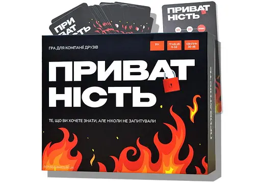 Настільна гра Gamesly Приватність (укр.) (ВР_ПРВТ) - фото 2