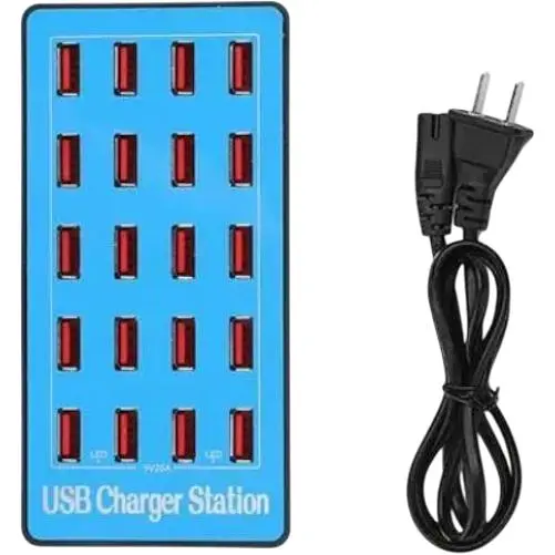 Мультизарядное устройство Addap на 20 USB MCS-A5+ док-станция 100 W (MCS-A5+)