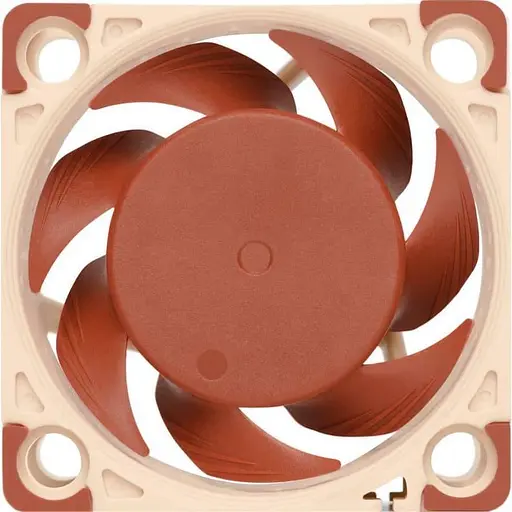 Вентилятор Noctua 40x40x20mm бежевий/коричневий (NF-A4x20 PWM) - фото 2