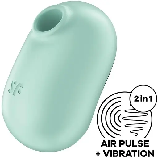 Вакуумний стимулятор Satisfyer Pro To Go 2 Зелений - фото 2