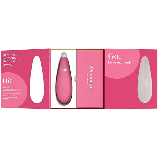 Вакуумний стимулятор Womanizer Premium 2 Raspberry SO8753 (108454) - фото 7