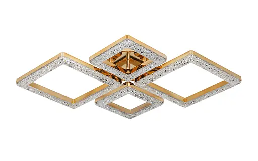 Люстра светодиодная акриловая Sirius 2726/2+2 GD 50W*2 - фото 2