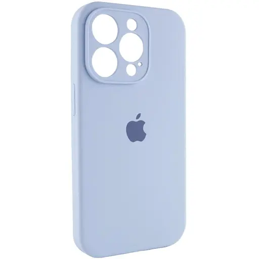 Чохол Epik Silicone Case Full Camera Protective AA для Apple iPhone 15 Pro Max 6.7 Блакитний/Lilac Blue - фото 2