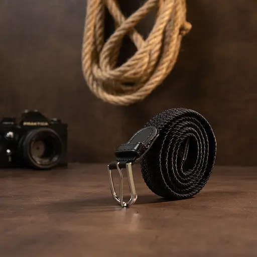 Ремінь Vintage текстильний жіночий 90х2,5 см acs0022814 - фото 6